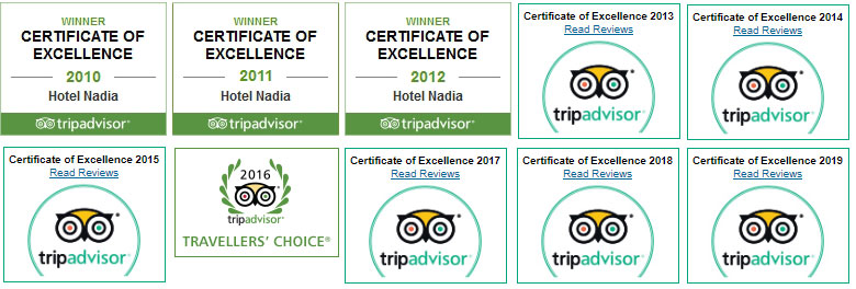 tripadvisor certificates